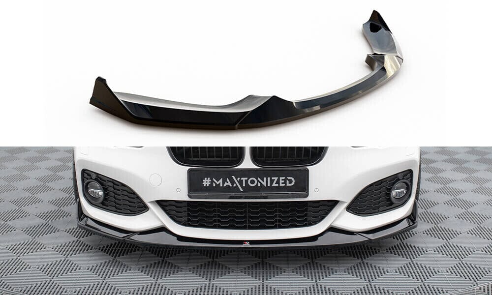 BMW 1er F20 Facelift M-Paket - CSL Optik Frontspoiler - Frontlippe V.4 (DTC) Maxton Design